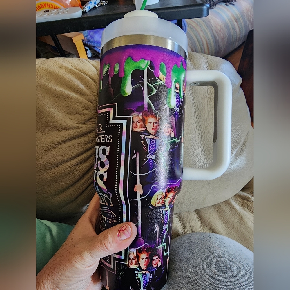 🍑Hocus Pocus Apothecary Tumbler (40oz) - Picture 3 of 3